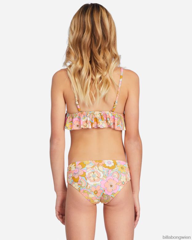 Billabong Clothing 00V682722 | Billabong Ist das nicht ein wunderschönes Triangel-Bikini-Set mit Rüschen multi Mädchen