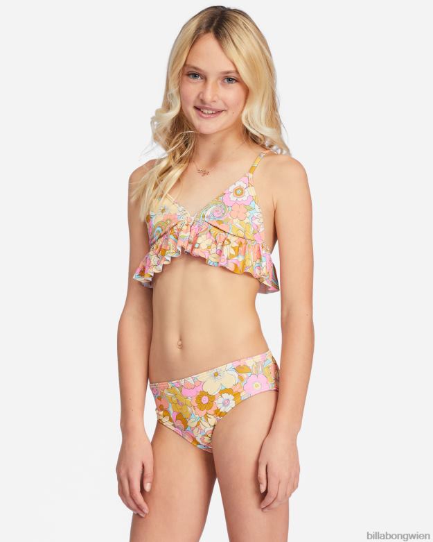 Billabong Clothing 00V682722 | Billabong Ist das nicht ein wunderschönes Triangel-Bikini-Set mit Rüschen multi Mädchen