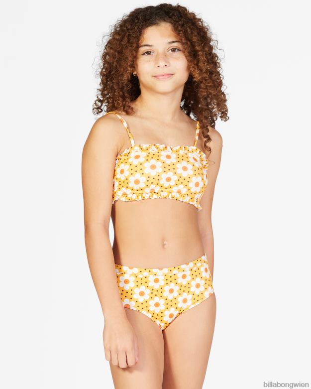Billabong Clothing 00V682780 | Billabong Ich kann es kaum erwarten, Bandeau-Bikini-Set multi Mädchen