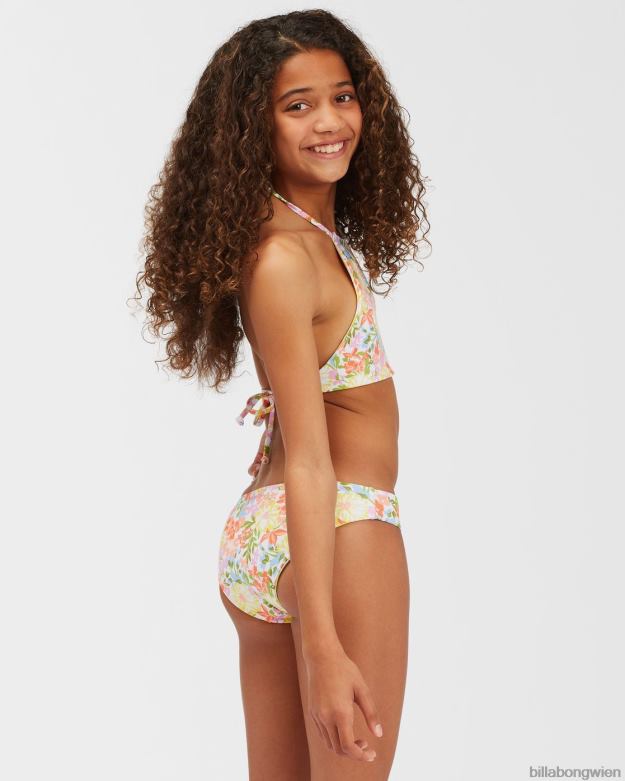Billabong Clothing 00V682811 | Billabong Windsong wendbares Bikini-Set mit hohem Halsausschnitt multi Mädchen