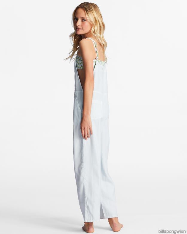 Billabong Clothing 00V682678 | Billabong Wild Lengths Jr. Overall helles Chambray Mädchen