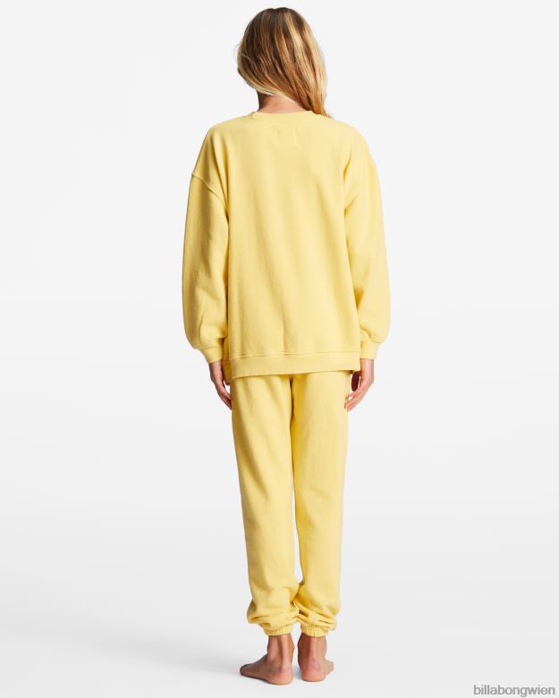 Billabong Clothing 00V682702 | Billabong Wellen schlagende Jogginghose mit hohem Bund frisch gepresst Mädchen