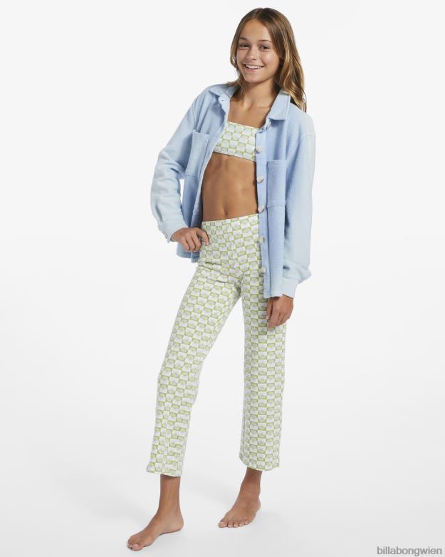 Billabong Clothing 00V682706 | Billabong 4–16 gerade geschnittene, kurze Hose mit hoher Taille Mooswiese Mädchen