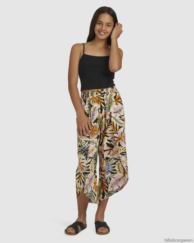Billabong Clothing 00V682776 | Billabong Postkarten Hose mit elastischem Bund multi Mädchen