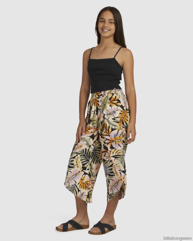 Billabong Clothing 00V682776 | Billabong Postkarten Hose mit elastischem Bund multi Mädchen