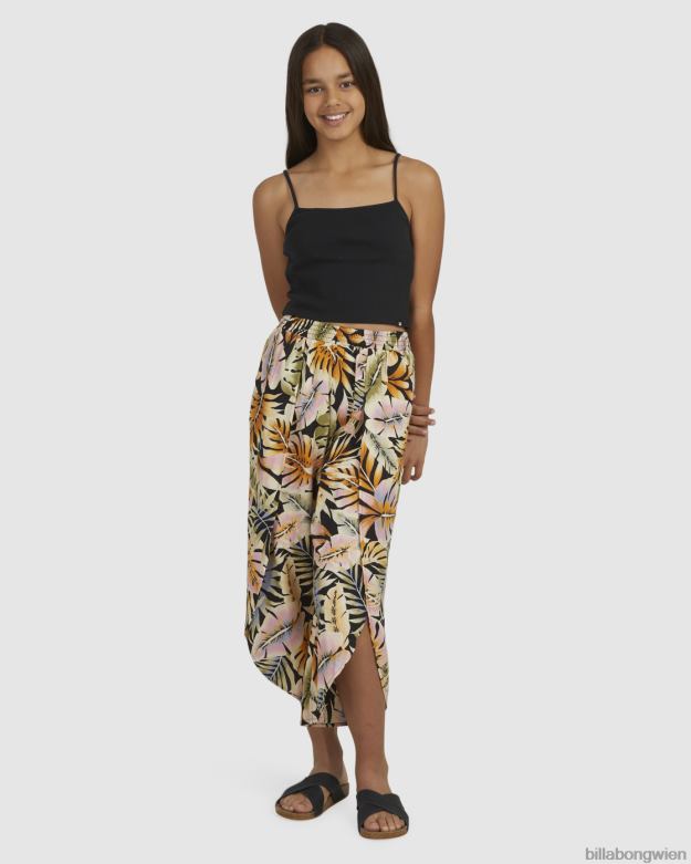 Billabong Clothing 00V682776 | Billabong Postkarten Hose mit elastischem Bund multi Mädchen