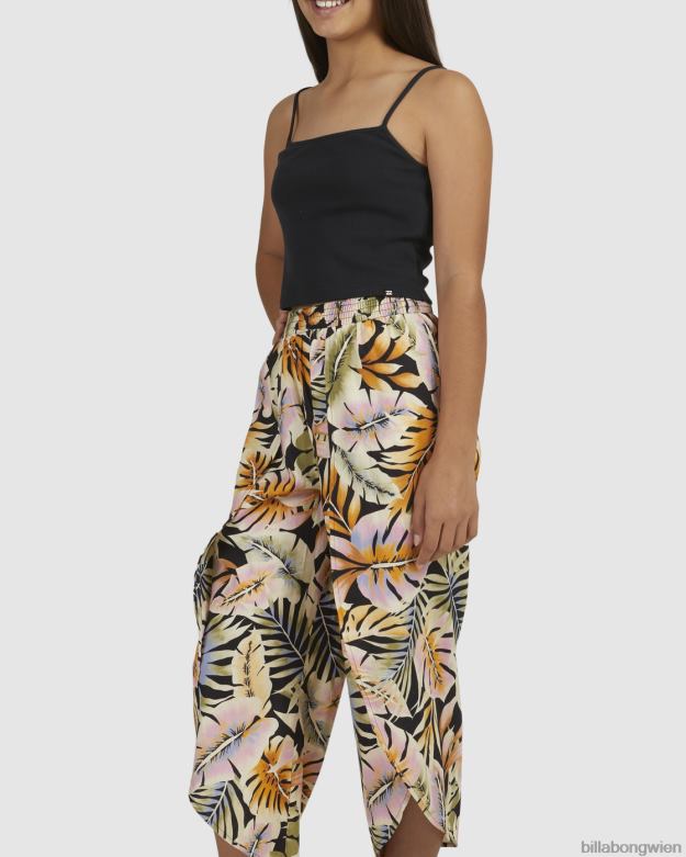 Billabong Clothing 00V682776 | Billabong Postkarten Hose mit elastischem Bund multi Mädchen