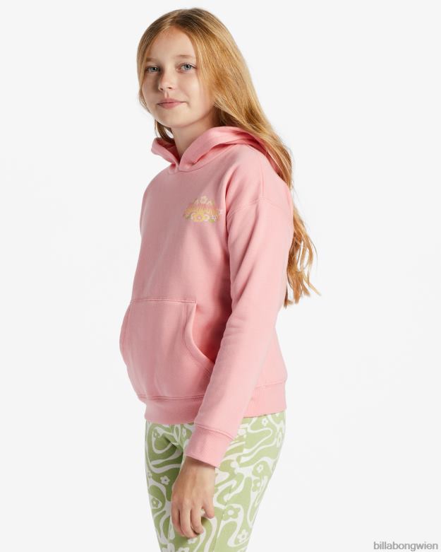 Billabong Clothing 00V682655 | Billabong Pass gut auf dich auf, Kapuzenpullover Flamingo Mädchen