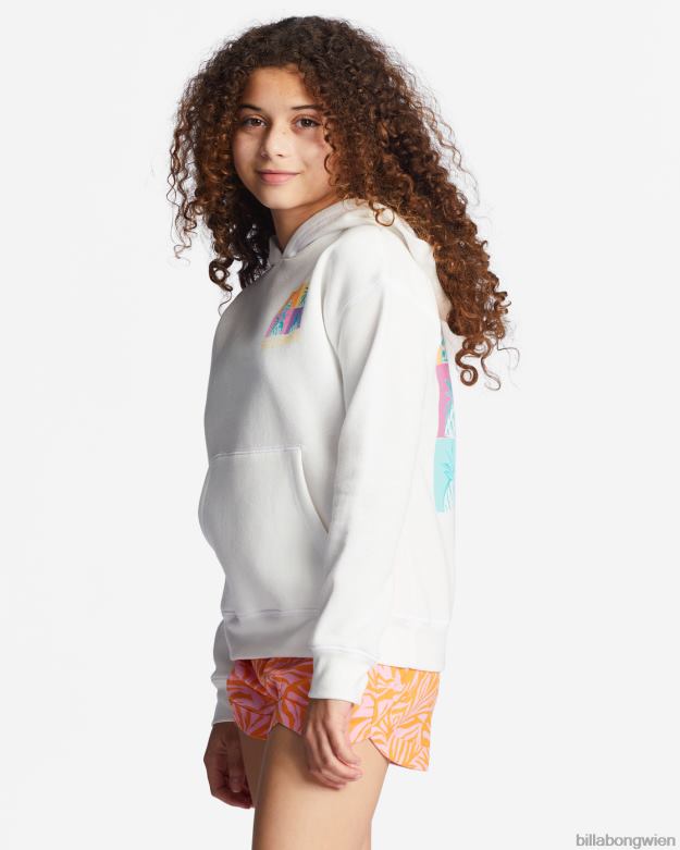 Billabong Clothing 00V682696 | Billabong 4-16 Hallo Sonnenschein Kapuzenpullover Salzkristall Mädchen
