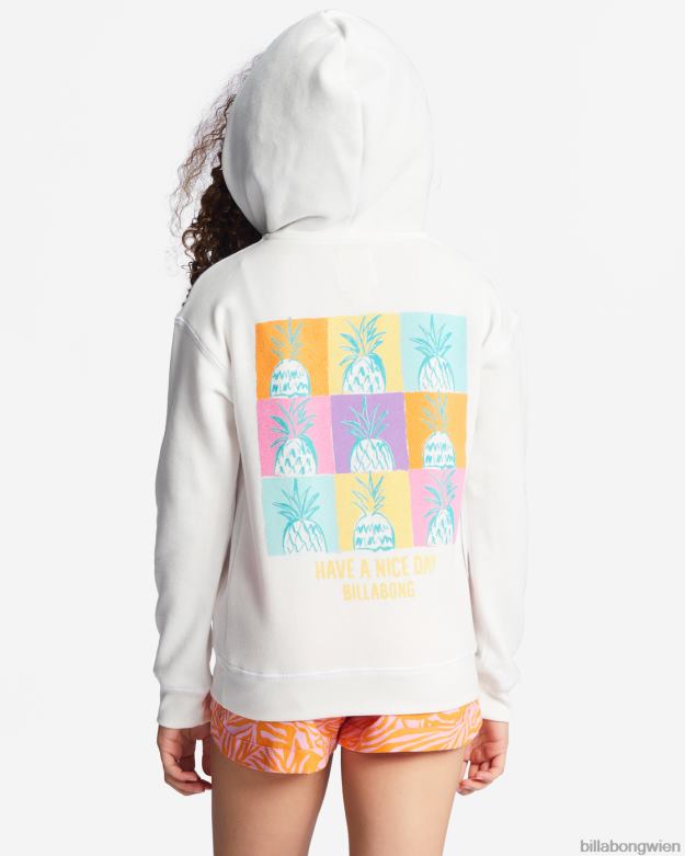 Billabong Clothing 00V682696 | Billabong 4-16 Hallo Sonnenschein Kapuzenpullover Salzkristall Mädchen