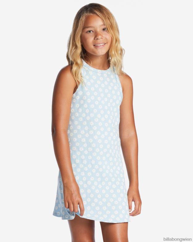 Billabong Clothing 00V682618 | Billabong Picking Daisys Rippstrickkleid Denim Mädchen