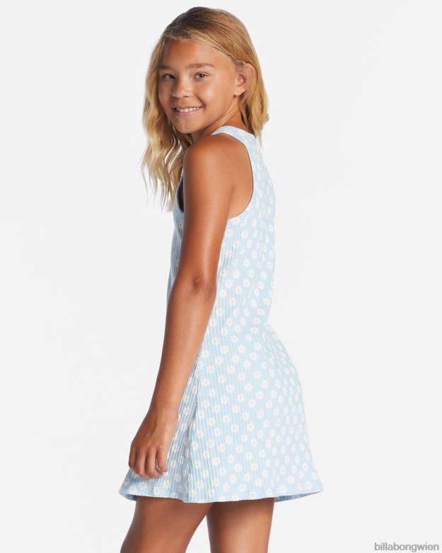 Billabong Clothing 00V682618 | Billabong Picking Daisys Rippstrickkleid Denim Mädchen