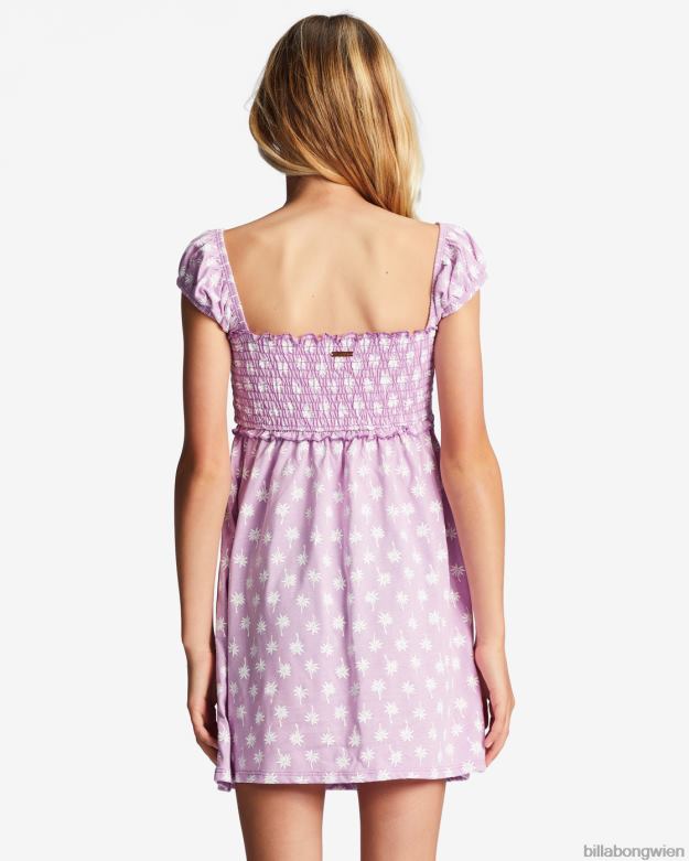 Billabong Clothing 00V682732 | Billabong 4-16 mädchenhaftes Tropenkleid lila Traum Mädchen