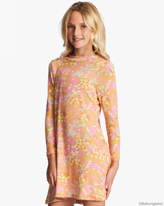 Billabong Clothing 00V682743 | Billabong 4-16 Mod Moves Kleid zartes Rosa Mädchen