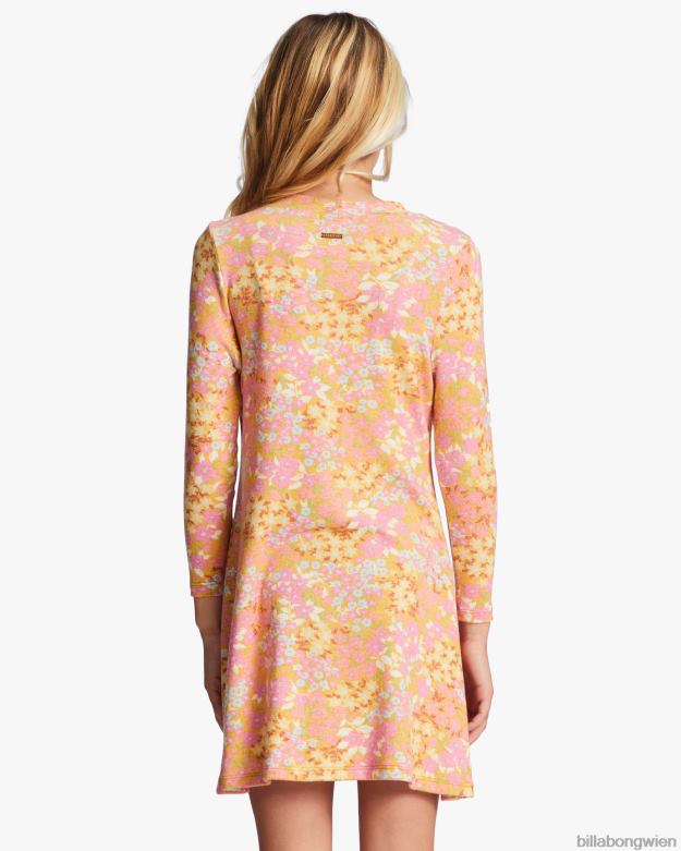 Billabong Clothing 00V682743 | Billabong 4-16 Mod Moves Kleid zartes Rosa Mädchen