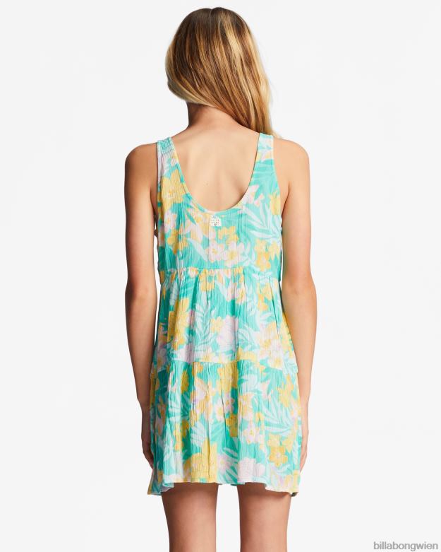 Billabong Clothing 00V682762 | Billabong 4-16 supersüßes Minikleid helle Lagune Mädchen