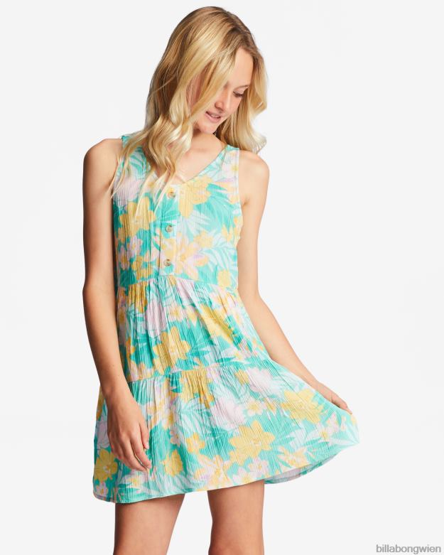 Billabong Clothing 00V682762 | Billabong 4-16 supersüßes Minikleid helle Lagune Mädchen