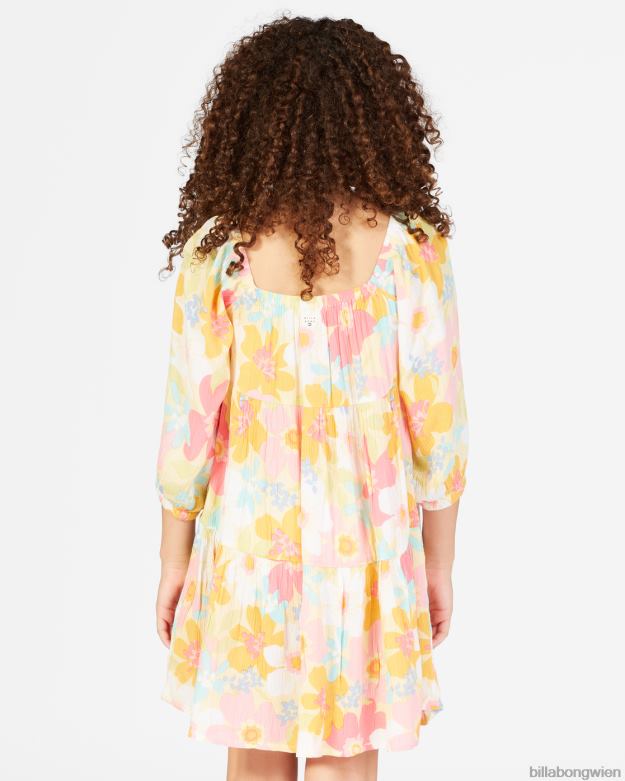 Billabong Clothing 00V682764 | Billabong Love Crush Babydoll-Kleid Buttermilch Mädchen