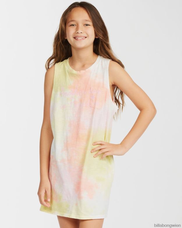 Billabong Clothing 00V682803 | Billabong Ärmelloses T-Shirt-Kleid für coole Tage multi Mädchen