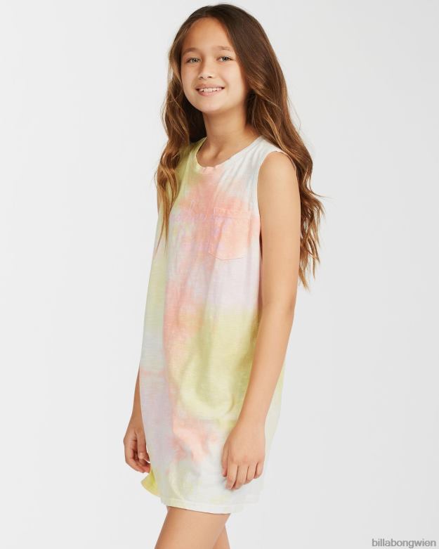 Billabong Clothing 00V682803 | Billabong Ärmelloses T-Shirt-Kleid für coole Tage multi Mädchen