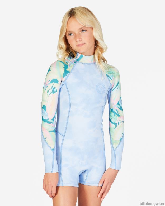 Billabong Clothing 00V682641 | Billabong 1/1 Frühlingsgefühle-Frühlingsanzug Wellenwaschung Mädchen