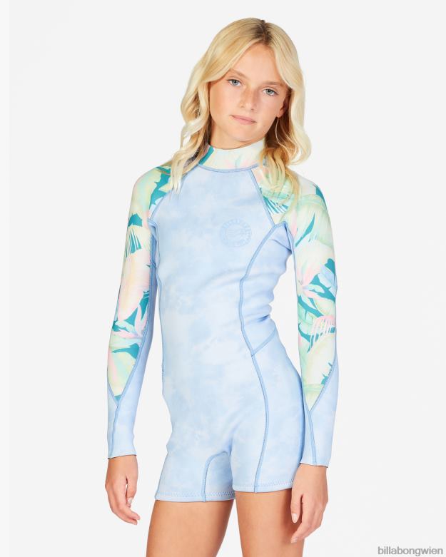 Billabong Clothing 00V682641 | Billabong 1/1 Frühlingsgefühle-Frühlingsanzug Wellenwaschung Mädchen