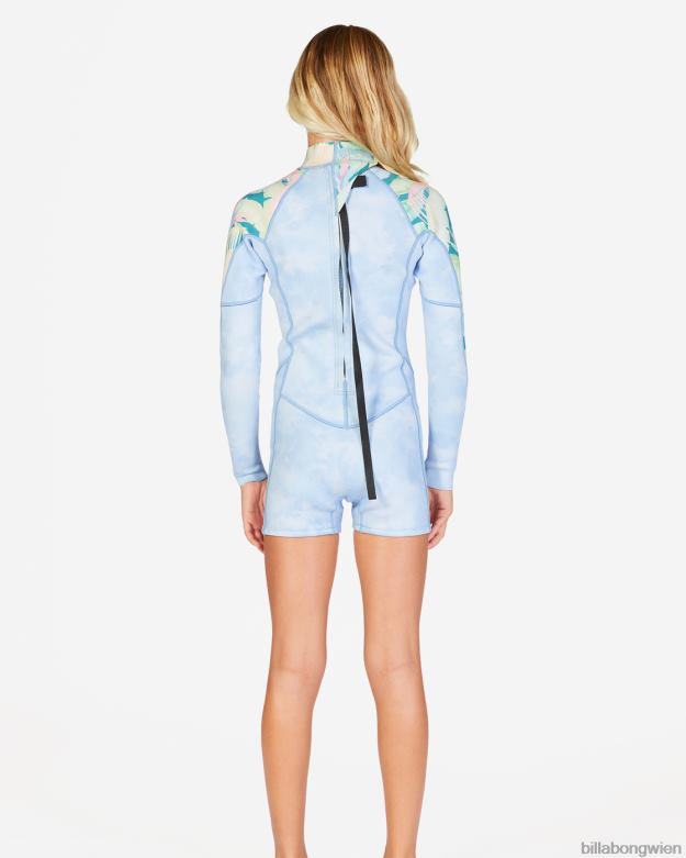 Billabong Clothing 00V682641 | Billabong 1/1 Frühlingsgefühle-Frühlingsanzug Wellenwaschung Mädchen