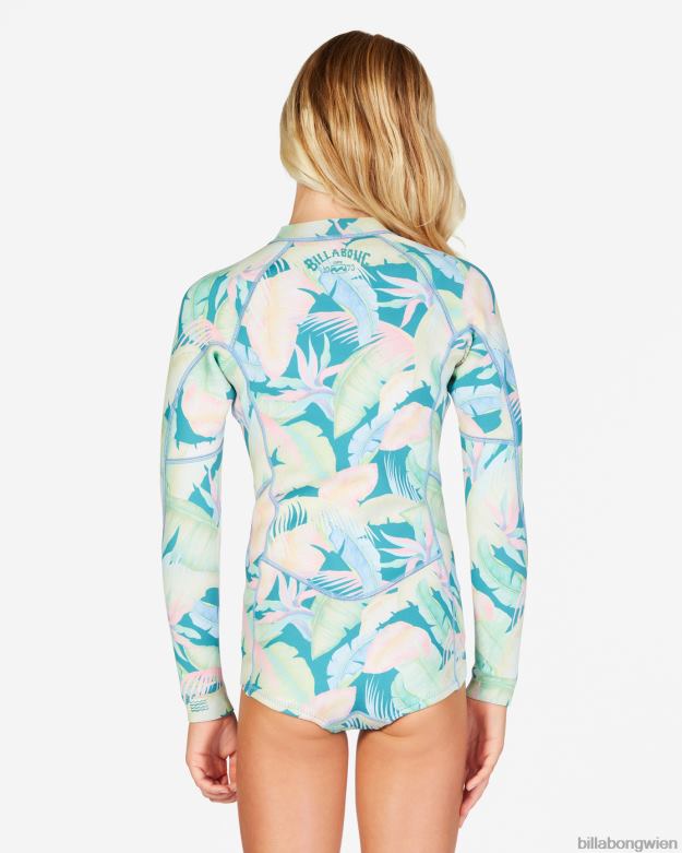 Billabong Clothing 00V682662 | Billabong 1/1 Salty Dayz Frühlingsanzug Meerestropen Mädchen