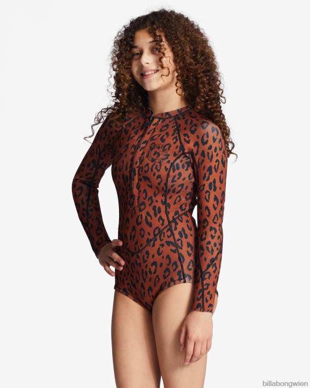 Billabong Clothing 00V682693 | Billabong 1/1 Salty Dayz Frühlingsanzug gefleckt Mädchen