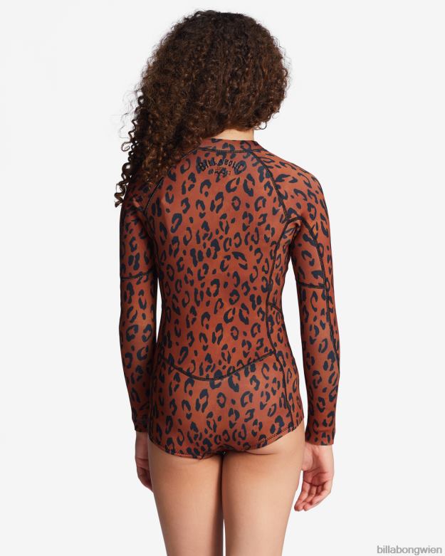 Billabong Clothing 00V682693 | Billabong 1/1 Salty Dayz Frühlingsanzug gefleckt Mädchen
