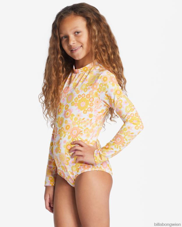 Billabong Clothing 00V682626 | Billabong Einteiliger, langärmliger Wildflower-Rashguard mit LSF 50 multi Mädchen