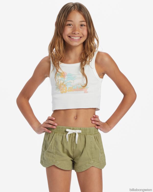 Billabong Clothing 00V682600 | Billabong „Mad for You“-Shorts mit elastischem Bund Avocado Mädchen