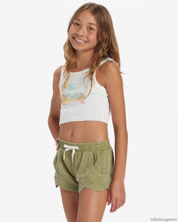 Billabong Clothing 00V682600 | Billabong „Mad for You“-Shorts mit elastischem Bund Avocado Mädchen