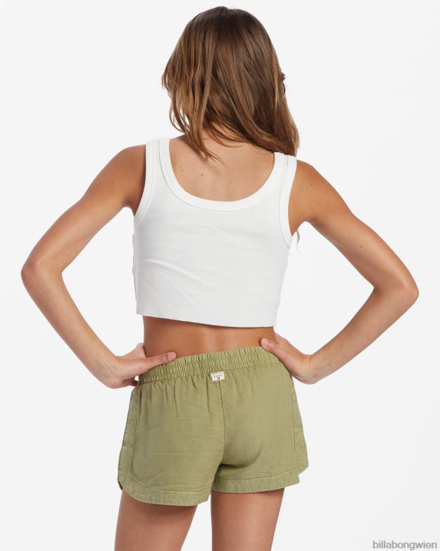 Billabong Clothing 00V682600 | Billabong „Mad for You“-Shorts mit elastischem Bund Avocado Mädchen