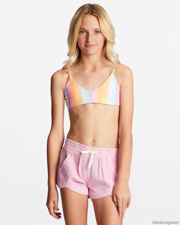 Billabong Clothing 00V682692 | Billabong „Mad for You“-Shorts mit elastischem Bund fröhliches Rosa Mädchen