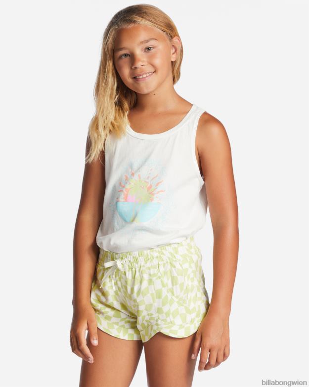 Billabong Clothing 00V682763 | Billabong „Mad for You“-Shorts mit elastischem Bund helle Limette Mädchen
