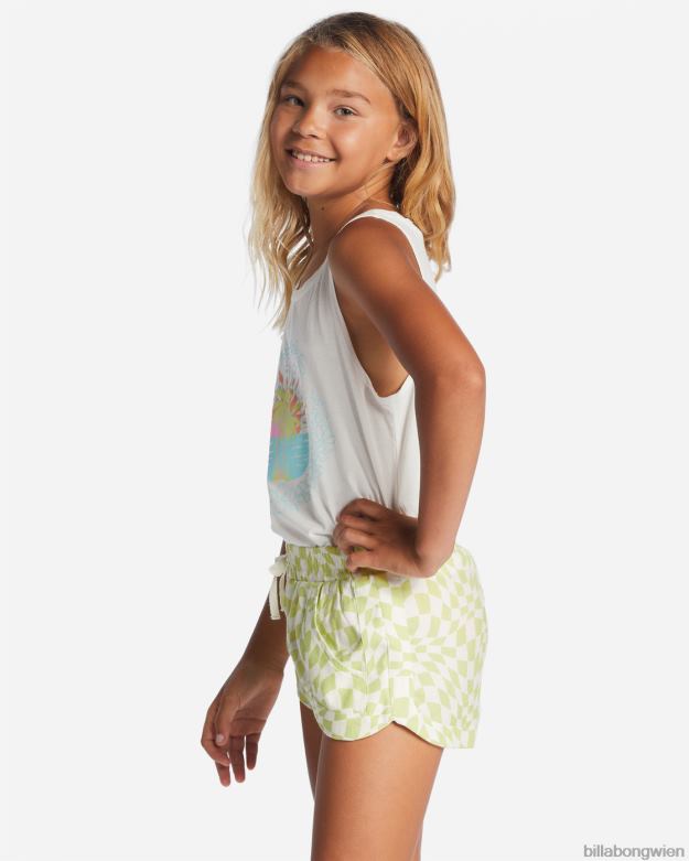 Billabong Clothing 00V682763 | Billabong „Mad for You“-Shorts mit elastischem Bund helle Limette Mädchen