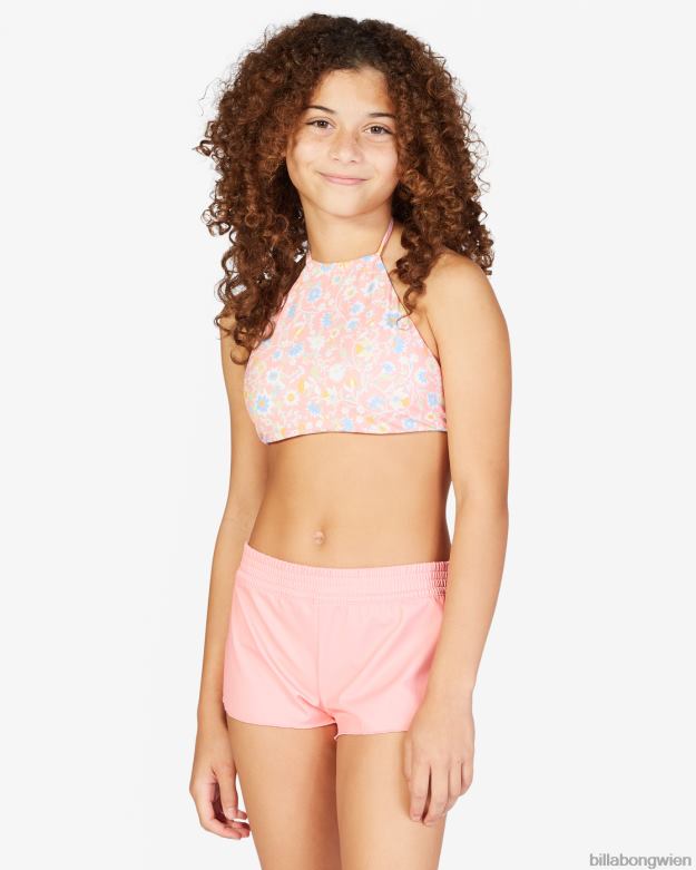 Billabong Clothing 00V682766 | Billabong Mini-Mystic-Boardshorts Korallenrosa Mädchen