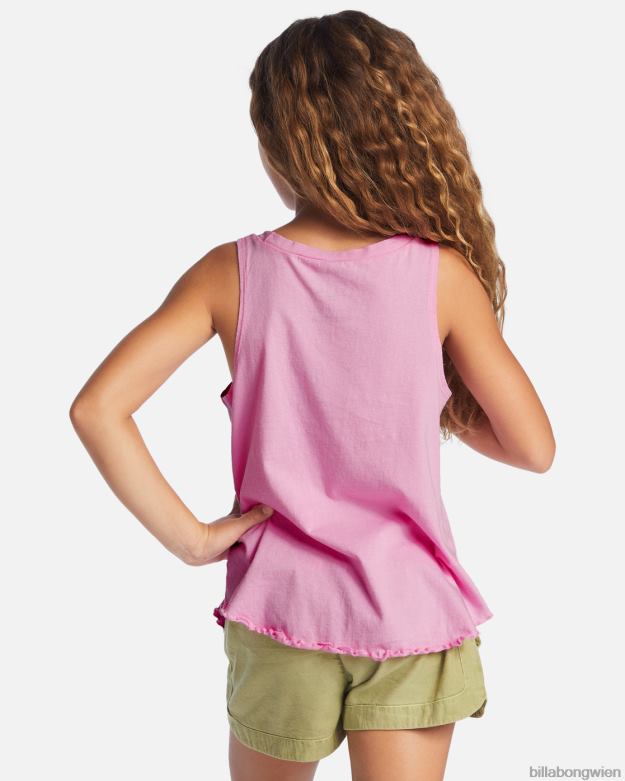 Billabong Clothing 00V682668 | Billabong Dawn Patrol-Tanktop Rosa Spuren Mädchen