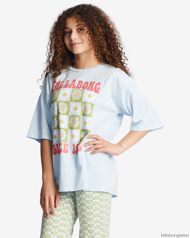 Billabong Clothing 00V682688 | Billabong 4-16 Tanktop „Lass das Glück erblühen“. Singvogel blau Mädchen