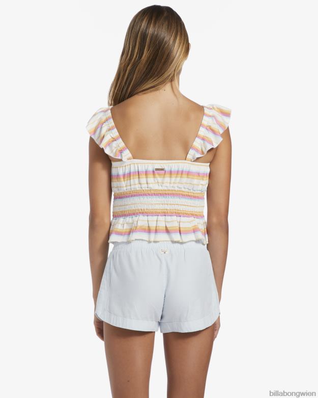 Billabong Clothing 00V682697 | Billabong 4-16 Frühlingsträume gesmoktes Trägertop fröhliches Rosa Mädchen