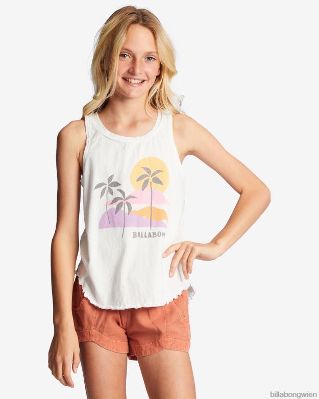 Billabong Clothing 00V682717 | Billabong Sonnenhungriges Tanktop für 4–16 Jahre Salzkristall Mädchen