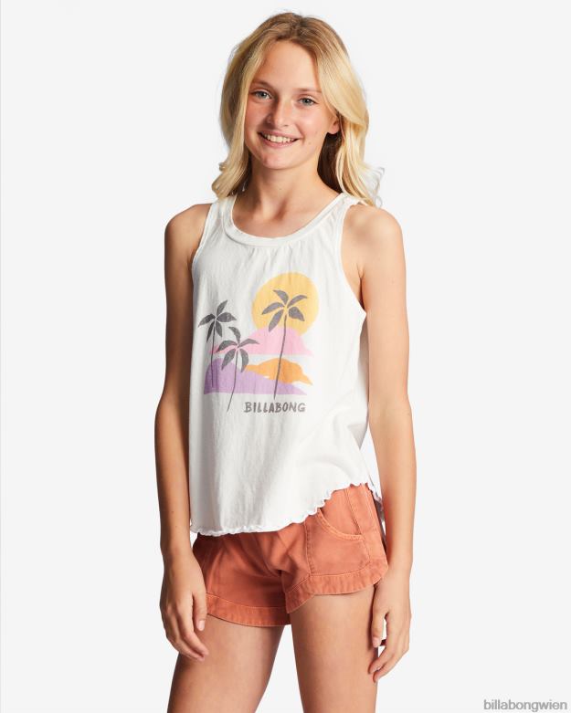 Billabong Clothing 00V682717 | Billabong Sonnenhungriges Tanktop für 4–16 Jahre Salzkristall Mädchen
