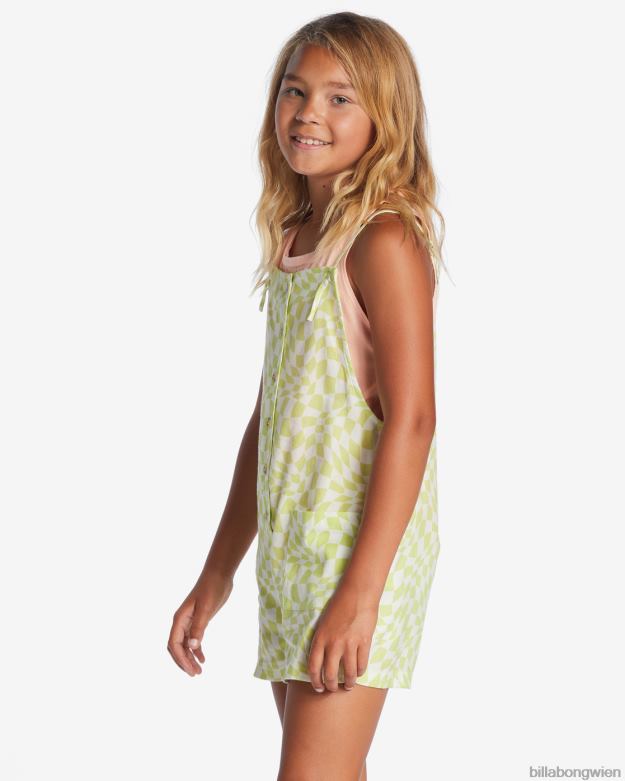 Billabong Clothing 00V682752 | Billabong Wave Watch Jr Strampler helle Limette Mädchen