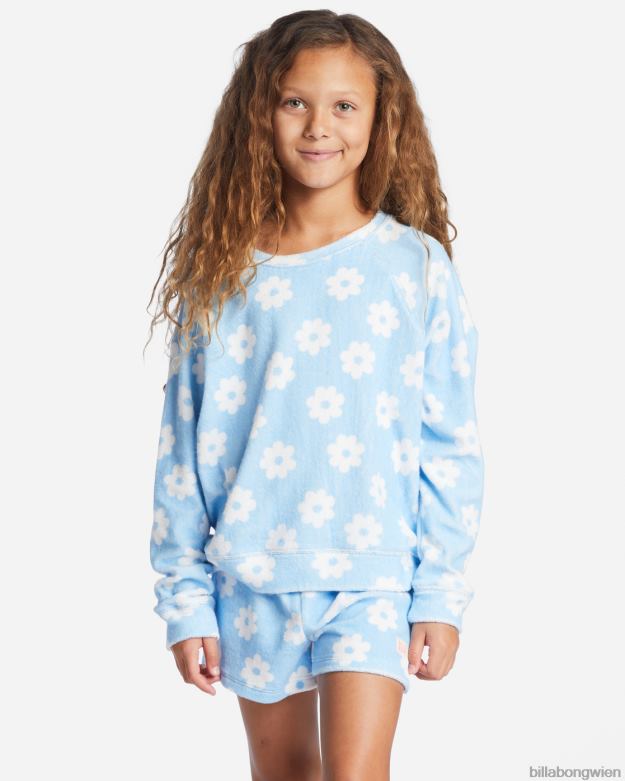 Billabong Clothing 00V682646 | Billabong Surf-Break-Sweatshirt Denim Mädchen