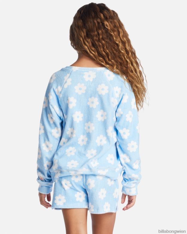 Billabong Clothing 00V682646 | Billabong Surf-Break-Sweatshirt Denim Mädchen