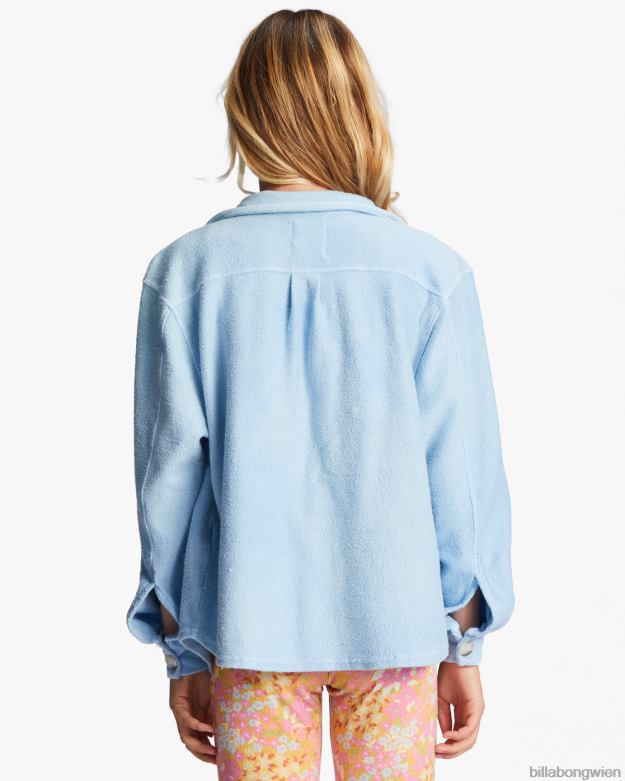 Billabong Clothing 00V682736 | Billabong 4-16 verträumte Farben-Overshirt Singvogel blau Mädchen