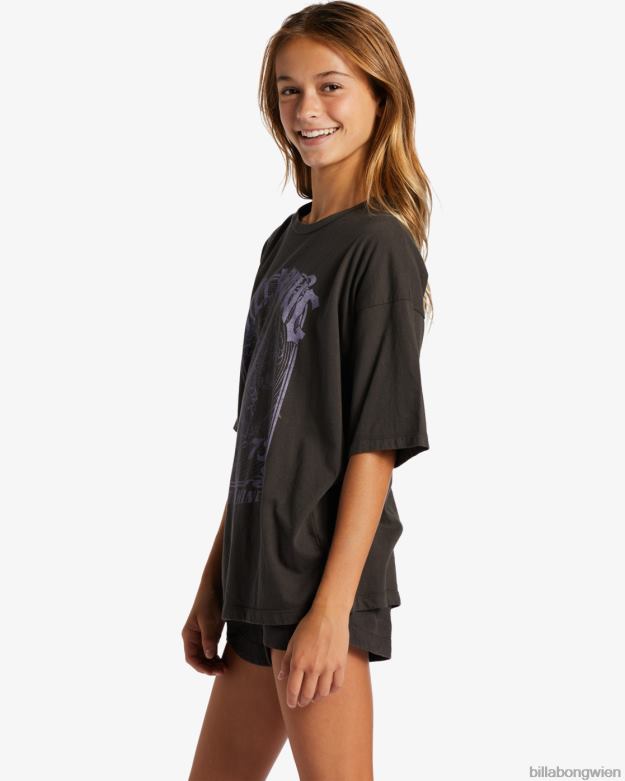 Billabong Clothing 00V682615 | Billabong Lass es glänzen, T-Shirt aus schwarz Mädchen