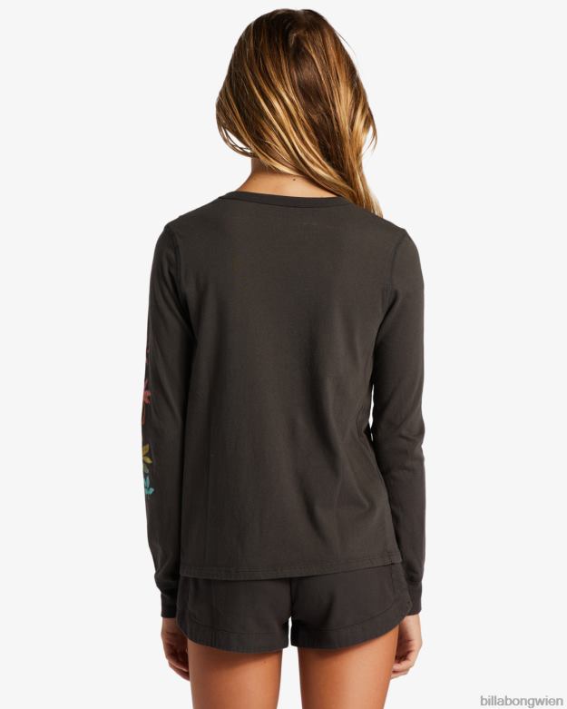 Billabong Clothing 00V682634 | Billabong Sun Club-T-Shirt aus schwarz Mädchen