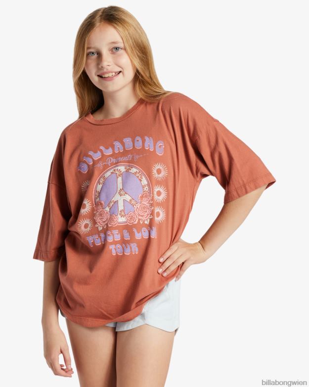 Billabong Clothing 00V682637 | Billabong Sonnenschein-Rosen-T-Shirt süßer Tee Mädchen